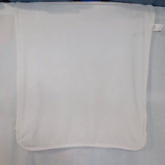 Blankets & Beyond Pink Gray Mom and baby Elephant 27" x 30" Plush baby Blanket - Picture 2 of 5